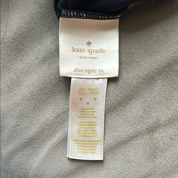 Kate Spade Black Scalloped Swim Bottom - Picture 2 of 3